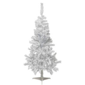 Sapin de noël "elégant" 150cm blanc - feeric lights & christmas
