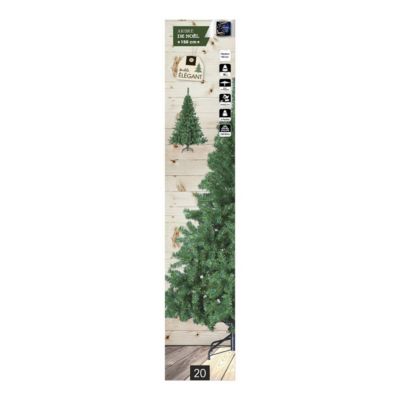 Sapin de noël "elégant" 150cm vert - feeric lights & christmas