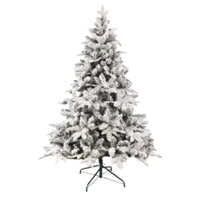 Sapin de Noël enneigé 150 cm épais réaliste sapin artificiel 809 branches