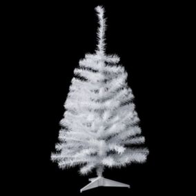 Sapin de Noël "élégant" 100cm Blanc