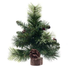 Sapin de Noël à Poser "Wyoming" 25cm Vert