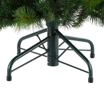 Sapin de Noël artificiel Eiger H.122cm vert support inclus