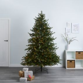 Sapin de noël artificiel Lumineux Cabrera 500 Led H 228cm