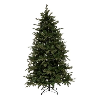 Sapin de Noël artificiel vert Richland H.210 cm support inclus