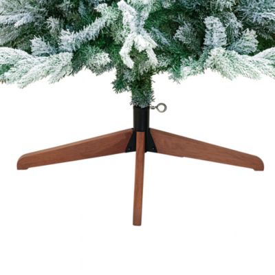 Sapin de Noel Frankystar Donder 180 cm effet neige PE PVC 462 branches
