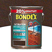 Saturateur anti-dérapant Chocolat Bondex 5L + 20%