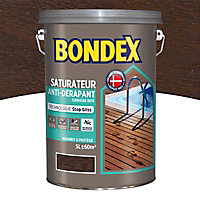 Saturateur anti-dérapant Chocolat Bondex 5L