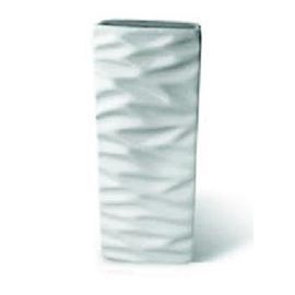Saturateur blanc froissé H. 21 x L. 8,5 x P. 2,5 cm