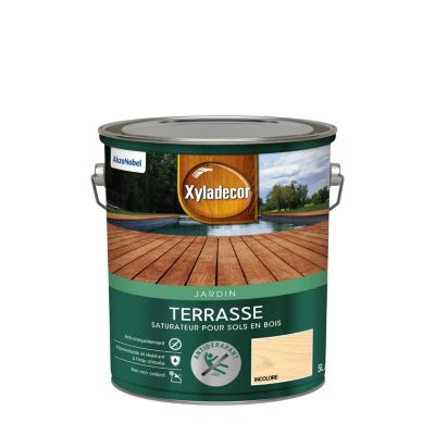 Saturateur bois extérieur incolore mat Xyladecor 5 L