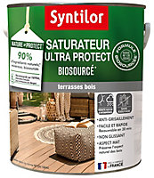Saturateur bois Nature Protect extérieur Syntilor 5L Mat Teck