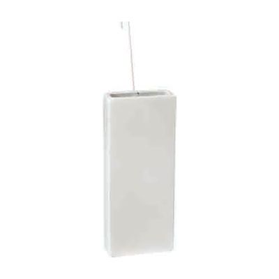 Saturateur céramique blanc plat