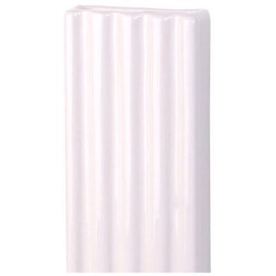 Saturateur en céramique plat ondulé Frandis blanc