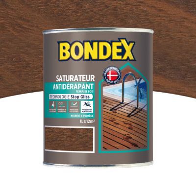 Hespéride Nettoyant Pour Mobilier Extérieur Bois Exotique 1L - Dégriseur Et Nettoyant Efficace