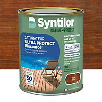 Saturateur extérieur bois Nature Protect Syntilor 0,75L Mat Teck