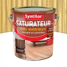Saturateur extérieur bois s incolore Syntilor 2,5L