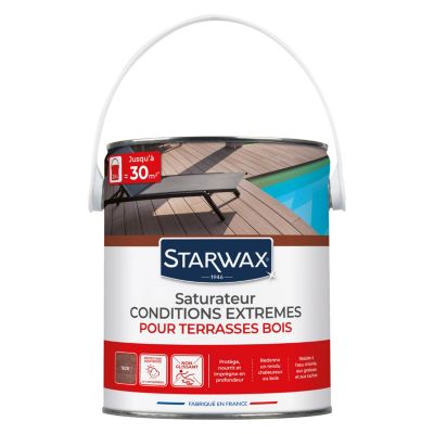 Saturateur extérieur haute protection couleur teck 2,5 L