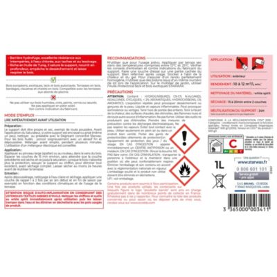 Saturateur extérieur haute protection incolore 1 L