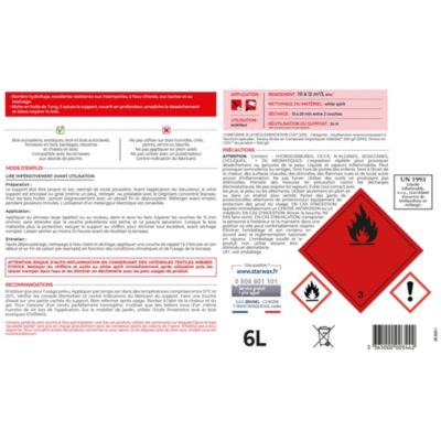 Saturateur extérieur haute protection terrasse en bois Incolore Starwax 5L +20 % gratuit