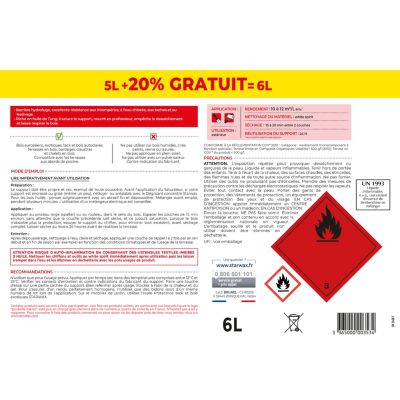 Saturateur extérieur haute protection terrasse en bois Teck Starwax 5L + 20% gratuit