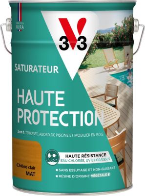 Saturateur extérieur Haute Protection V33 chêne clair mat 5L