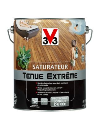 Saturateur extérieur Haute protection V33 effet bois naturel mat V33