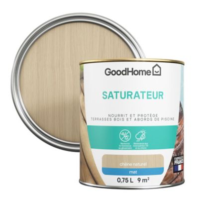 Saturateur extérieur terrasse naturel mat GoodHome 0.75L
