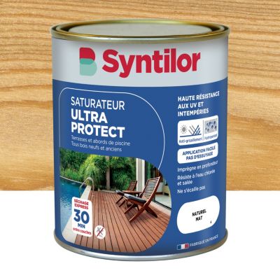 Saturateur extérieur Ultra Protect naturel mat Syntilor 0,75L