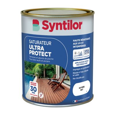 Saturateur extérieur Ultra Protect naturel mat Syntilor 0,75L