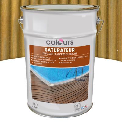 saturateur terrasse incolore colours 5l castorama