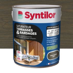 Saturateur terrasses & bardages Syntilor mat bois grisés 2,5L