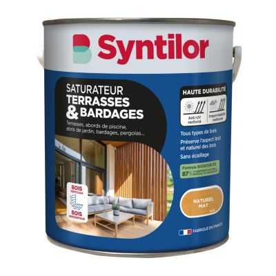 Saturateur terrasses & bardages Syntilor naturel mat 5L