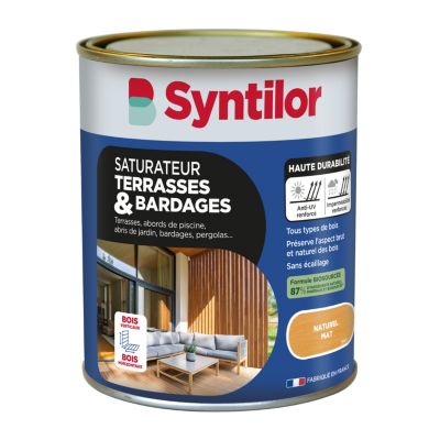Saturateur terrasses & bardages Syntilor naturel mat 750ml