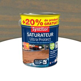 Saturateur Ultra Protect gris Syntilor 5L + 20% gratuit