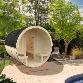 Sauna extérieur Anita 4 places Palmako 2m²