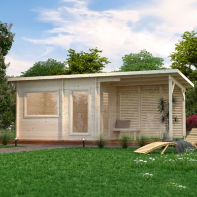 Sauna extérieur Sanna 5 places Palmako 12,7m²