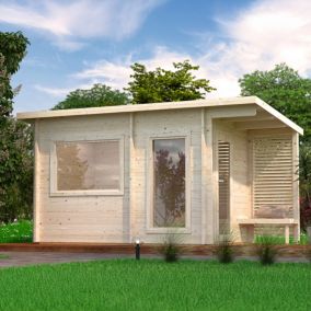 Sauna extérieur Sanna 5 places Palmako 6,8m²