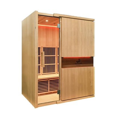 Sauna infrarouge BOREAL CARBONE IR3 (3 PLACES) - 150x105x190H