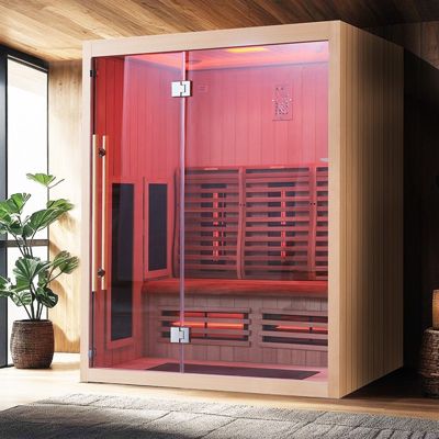 SAUNA INFRAROUGE BOREAL SIGNATURE 160 À SPECTRE COMPLET 160X120X205 — free download