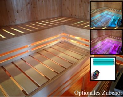 Sauna tonneau Mini S FinnTherm, 2x22m dim ext (cas échéant incl débord de toit) naturel, épaisseur paroi : 42mm, 4,4m² totale