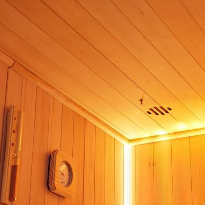 Sauna traditionnel Boreal CELEST 180 - 4 places - 180x180x210 cm