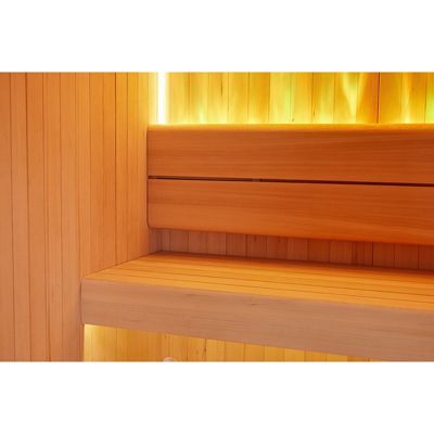 Sauna traditionnel Boreal CELEST 180 - 4 places - 180x180x210 cm