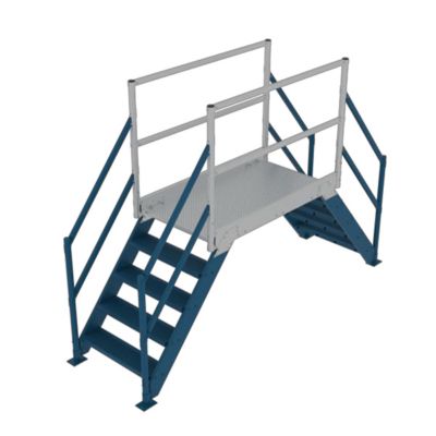 Saut de loup 3 marches - Longueur 1.50m - Hauteur de plateforme 0.61m - SLD8-50ESC66-150