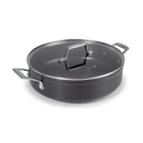 Sauteuse anti-adhésive 24cm + couvercle Lacor 48624