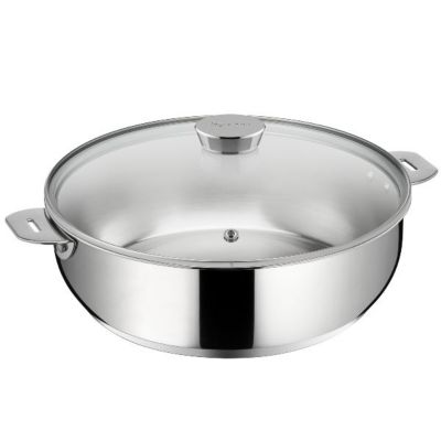 Sauteuse avec couvercle 24cm inox Lagostina 12138031824 salvaspazio+