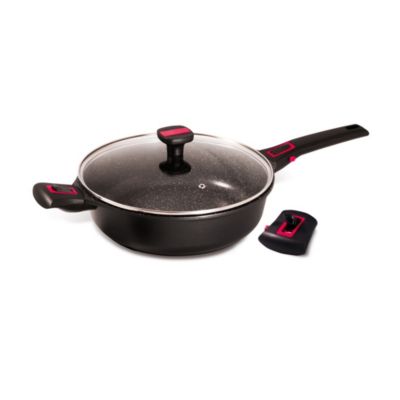 Sauteuse avec couvercle granit Pro céramique 24 cm