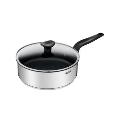 Sauteuse inox 24cm + couvercle Tefal E3093204