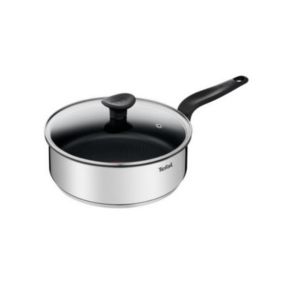 Sauteuse inox 24cm + couvercle Tefal E3093204