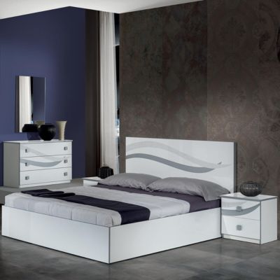 SAVERIA BLANCHE - Miroir Rectangulaire 60x90cm