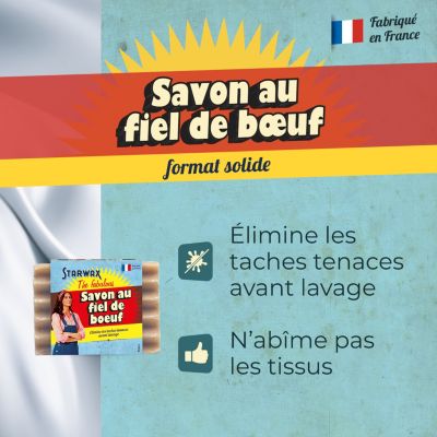 Savon au fiel de bœuf Starwax The fabulous 100g