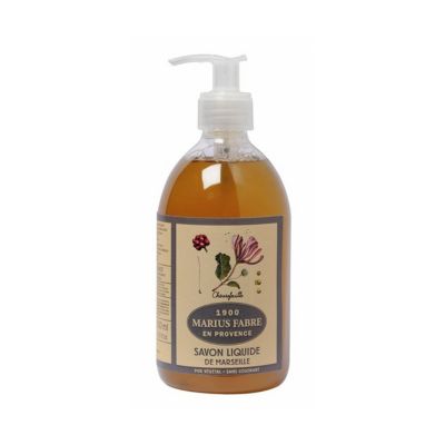 Savon liquide de Marseille, parfumé au Chèvrefeuille 500ml
